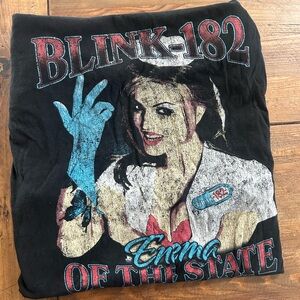 Blink-182 Enemy of the State graphic tee